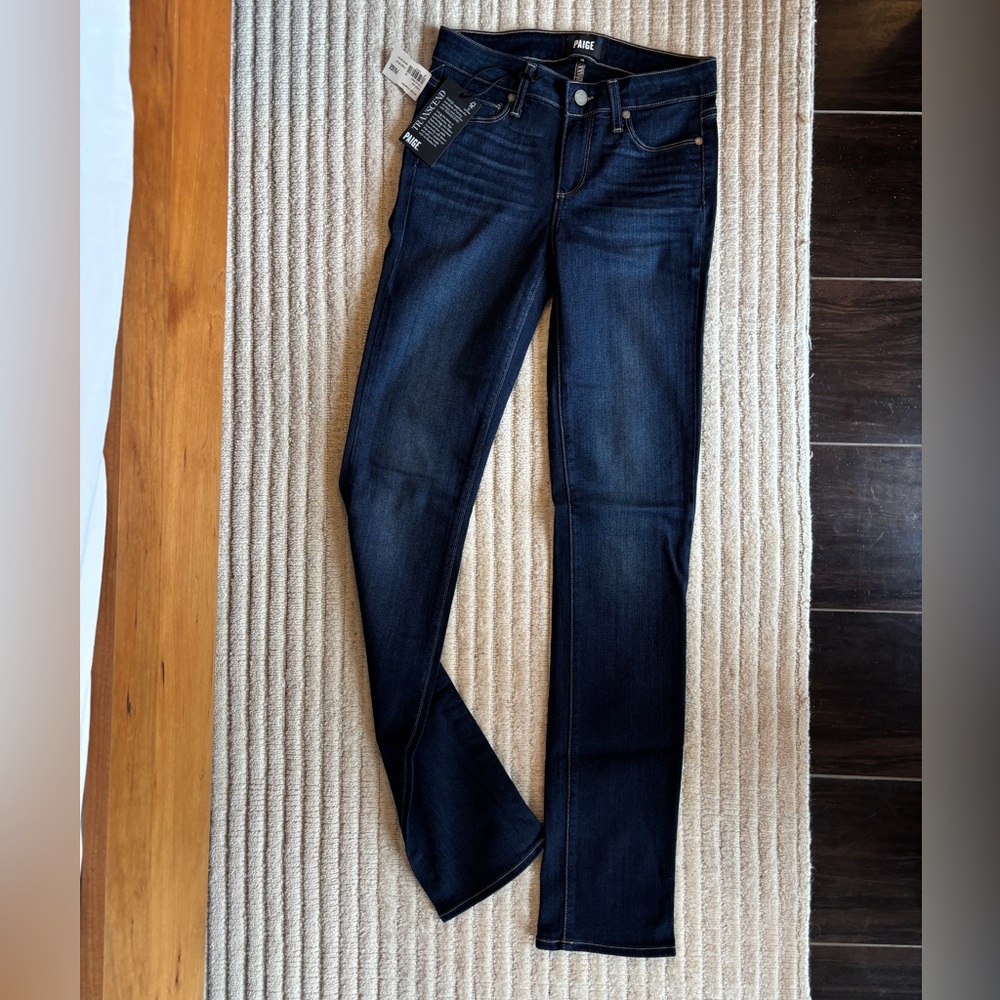 PAIGE Skyline Straight Leg Jeans in Gardena, Women’s 26 inch, NWT - Picture 3 of 10